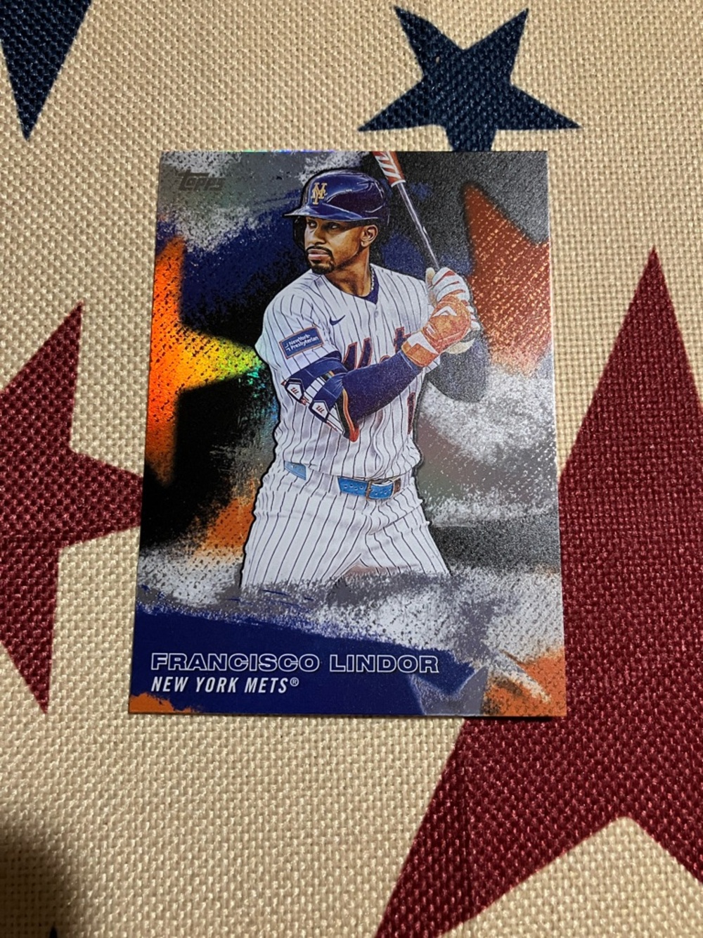Francisco Lindor Baseball Card - Stars of the MLB